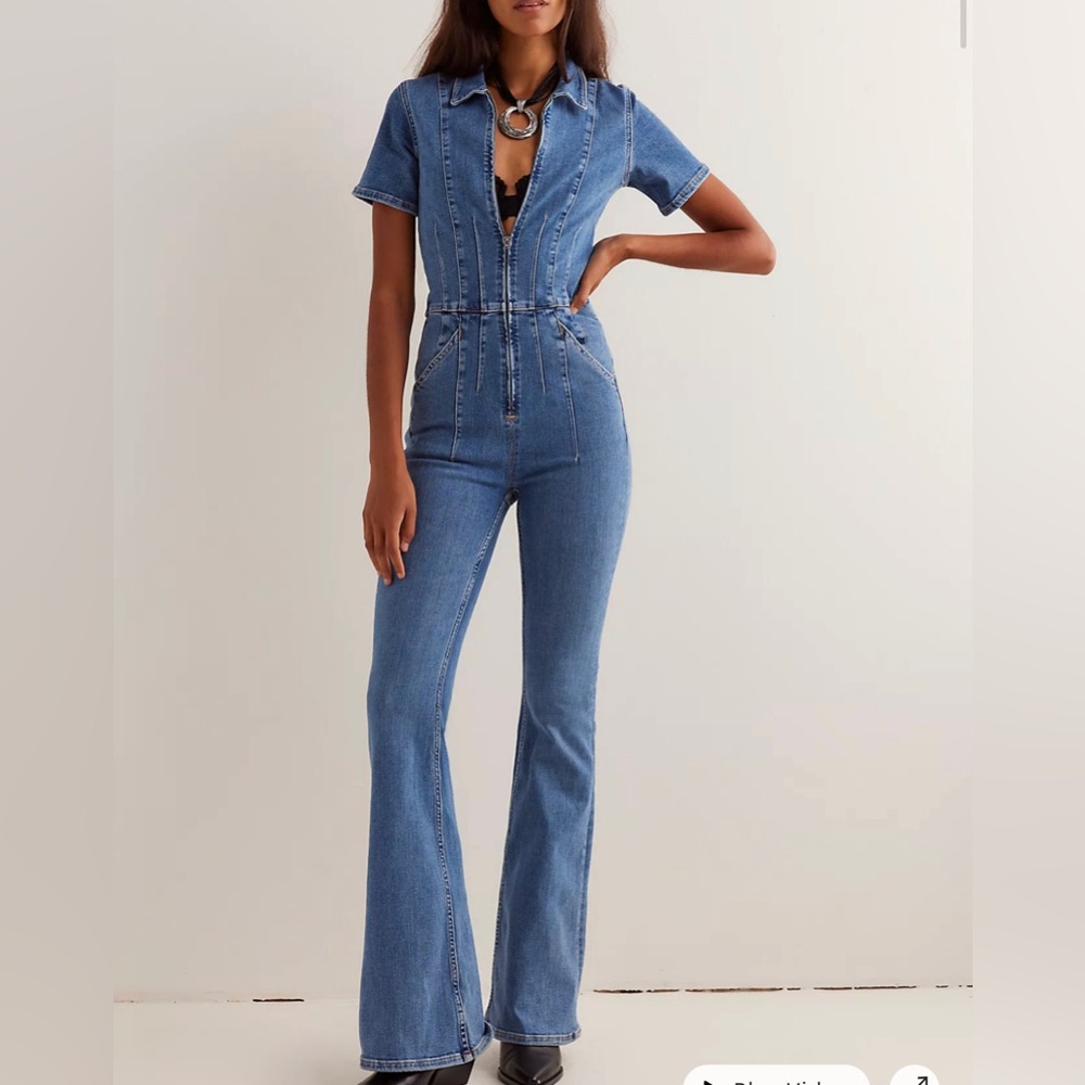 We The Free Jayde Flare Jumpsuit XS 30”